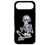 Carcasa para iPhone Air Dia Muertos Day of Dead Gamer Sugar Skeleton con Auriculares