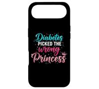 Carcasa para iPhone Air Diabete T1D Type1 Diabetes Picked The Wrong Princess