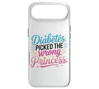 Carcasa para iPhone Air Diabete T1D Type1 Diabetes Picked The Wrong Princess
