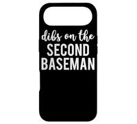 Carcasa para iPhone Air Dibs On The Second Baseman Funny Second Baseman's Wife