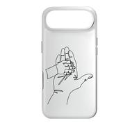 Carcasa para iPhone Air Dibujo de una línea: Manos Que cuentan Historias