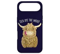 Carcasa para iPhone Air Dibujos Animados de Vaca Escocesa de Las Tierras Altas Och Aye The Moo!