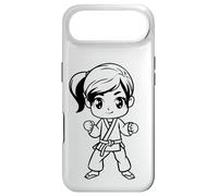 Carcasa para iPhone Air Dibujos Animados Karate Girl Shotokan Dojo