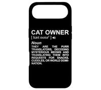 Carcasa para iPhone Air Diccionario del dueño de un Gato para un Padre de Gatos
