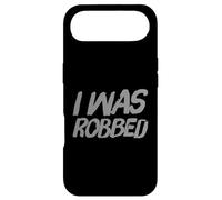 Carcasa para iPhone Air Dicho Divertido de I Was Robbed Citas de Texto Divertidas