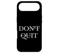 Carcasa para iPhone Air Dicho Motivacional No abandones Minimalista Inspirador