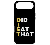 Carcasa para iPhone Air Dieta Did I Eat That Dieting Present Funny Diet Slogan