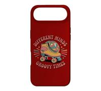 Carcasa para iPhone Air Different Minds Groovy Times - Patines Retro para TDAH y Autismo