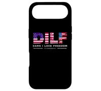 Carcasa para iPhone Air DILF Damn I Love Freedom Funny Patriotic USA Pride Tees