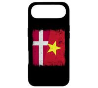 Carcasa para iPhone Air Dinamarca Vietnam Media Bandera Danesa Vietnamita Historia