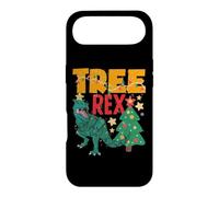 Carcasa para iPhone Air Dinosaurio Árbol de Navidad Rex Pijamas Hombres Niños Luces de Navidad