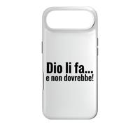 Carcasa para iPhone Air DIO li FA e Non dovrebbe Cita irónica Minimalista