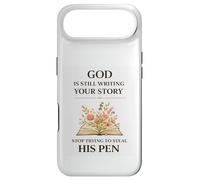 Carcasa para iPhone Air Dios aún no ha Terminado Fe sobre el Miedo Siempre Mensajes bíblicos Esperanza