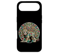 Carcasa para iPhone Air Dios Azteca Tezcatlipoca y Leopardo con el Calendario Maya