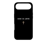 Carcasa para iPhone Air Dios es Amor Juan 4:8 Cita Cristiana Jesús Cruz
