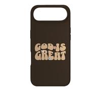 Carcasa para iPhone Air Dios Es Grande Iglesia Fe Biblia Mujeres Cristianas