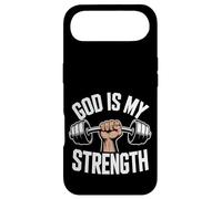Carcasa para iPhone Air ¡Dios es mi Fuerza! Fe Cristiana Jesucristo Gimnasio