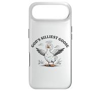 Carcasa para iPhone Air Dios más Tonto Ganso Broma Divertido Dicho Tonto Juego de Palabras Humor Vintage