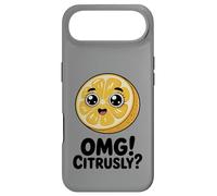 Carcasa para iPhone Air Dios mío, Gracioso Juego de Palabras con limón y cítricos, Linda Fruta Kawaii