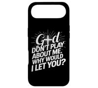 Carcasa para iPhone Air Dios no Juega sobre mí ¿por qué te dejaría Cruzar la fe
