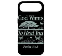 Carcasa para iPhone Air Dios Quiere Sanarte Salmo 30:2 Culto de fe Cristiana