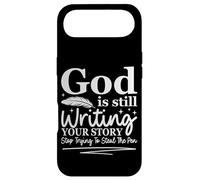 Carcasa para iPhone Air Dios Sigue escribiendo tu Historia Humor Cristiano Divertido