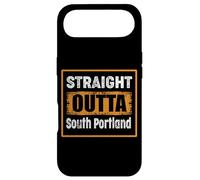 Carcasa para iPhone Air Directamente Fuera del Sur de Portland Maine USA Retro Vintage Humor