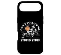 Carcasa para iPhone Air Dirtbike Motocross Don't Follow Me Stupid Stuff Dirtbike
