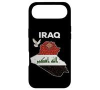 Carcasa para iPhone Air Diseño de Bandera de Irak, hogar de IRQ Bagdad, Orgullo iraquí, Amo a Irak