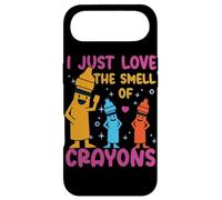 Carcasa para iPhone Air Diseño de crayones I Just Love The Smell para niños y niñas