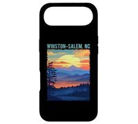 Carcasa para iPhone Air Diseño de Estilo pintoresco de Puesta de Sol de montaña de Winston-Salem, NC, EE. UU.