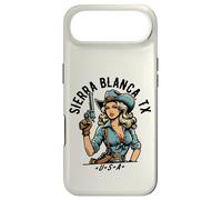 Carcasa para iPhone Air Diseño de Estilo Western de Vaquera de Sierra Blanca, TX, EE. UU.