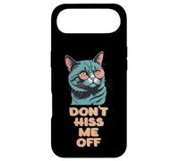 Carcasa para iPhone Air Diseño de Gato Enojado con Actitud Divertido Gato no me hiss Off
