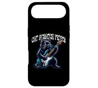 Carcasa para iPhone Air Diseño de Gato Scratch Fever con diseño de Gato Tocando la Guitarra Rock and Roll