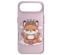 Carcasa para iPhone Air Diseño de Mandala en Postura de Loto para atención Plena, Lindo Zorro de Yoga