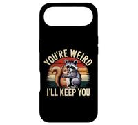 Carcasa para iPhone Air Diseño de Mapache y Ardillas You'Re Weird I'Ll Keep You