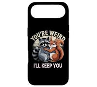 Carcasa para iPhone Air Diseño de Mapache y Ardillas You'Re Weird I'Ll Keep You