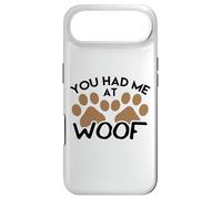 Carcasa para iPhone Air Diseño de Perros para Amantes de los Perros You Had Me at Woof