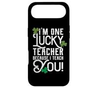 Carcasa para iPhone Air Diseño del Profesor del día de San Patricio Lucky Because I Teach You