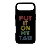 Carcasa para iPhone Air Diseño Divertido de Fiesta para Amantes de la Cerveza Put It On My Tab