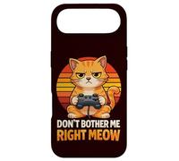 Carcasa para iPhone Air Diseño Divertido de Gato con Texto en inglés Don't Bother Me Right Meow