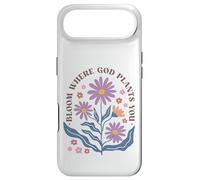 Carcasa para iPhone Air Diseño Floral Cristiano de Bloom Where God Plante You