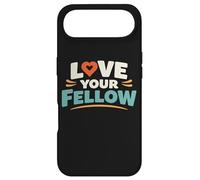 Carcasa para iPhone Air Diseño gráfico de Cita de amabilidad con Love Your Fellow Heart