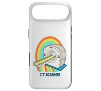 Carcasa para iPhone Air Diseño Retro del escáner CT del Arco Iris