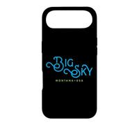 Carcasa para iPhone Air Diseño tipográfico Big Sky Montana Ski Trail