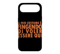 Carcasa para iPhone Air Disfraz de Halloween: Fingendo di Voler Essere Qui - Italiano