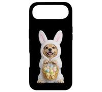 Carcasa para iPhone Air Disfraz de Perro Cocker Spaniel con Conejito de Pascua