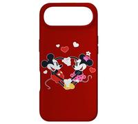 Carcasa para iPhone Air Disney Mickey y Minnie Hearts San Valentín Rojo