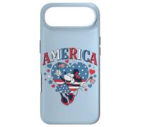 Carcasa para iPhone Air Disney Minnie Mouse America Retro Vintage Hearts 4th of July