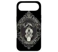 Carcasa para iPhone Air Distinguido Schnauzer Vintage Barbudo Caballero